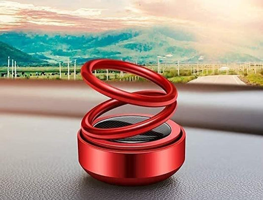 Car/Room Air Freshener- Solar Power Rotating Car
