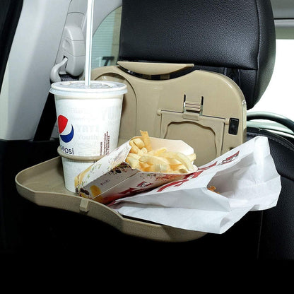 Portable Car Back Seat Cup Table Tray (Pack of 2)